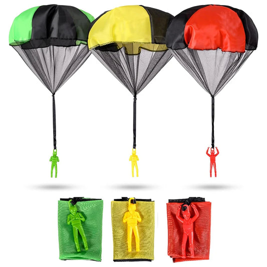 Tangle-Free Parachute Toys for Kids – Outdoor Flying Men Toys, Fun Easter Basket Stuffers, Unique Gifts for Boys and Girls